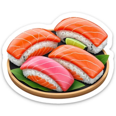 sushi rosa sticker