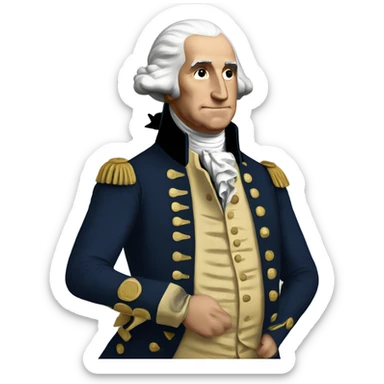 George Washington sticker
