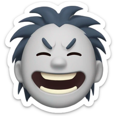 Madara Uchiha laughing sticker