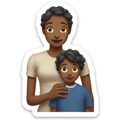 Mãe e filho  sticker