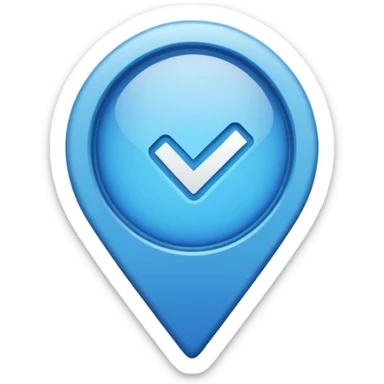 The verification sign of an account  sticker