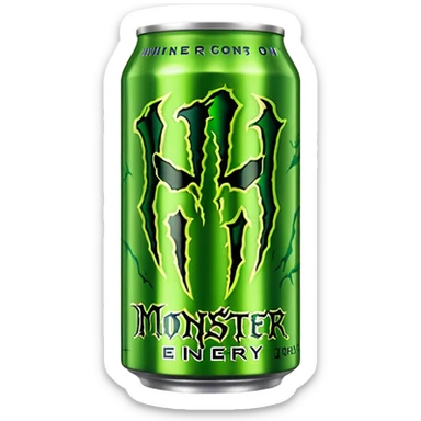 Normal can of monster energy drink nothing else no extra details needed just the real monster can  sticker