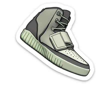 yeezy 750 sticker