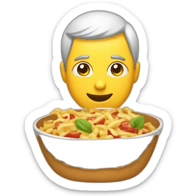 je vais manger sticker