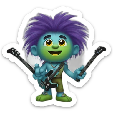 Trolls: Band Together sticker