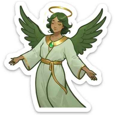 ￼ un ange sticker