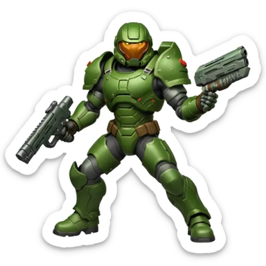 Doom eternal sticker