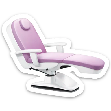 cosmetologist's couch sticker