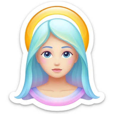 Aura + ego sticker