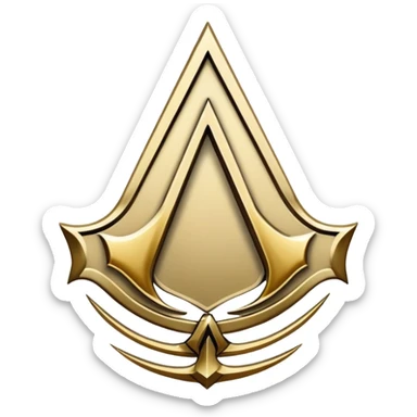 Assassin's Creed logo sticker