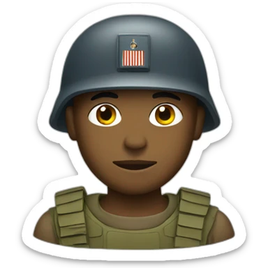 soldier 🫡 sticker