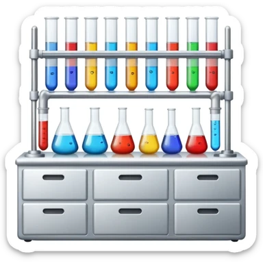 science lab sticker
