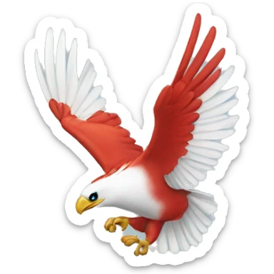 The fourth wing sticker