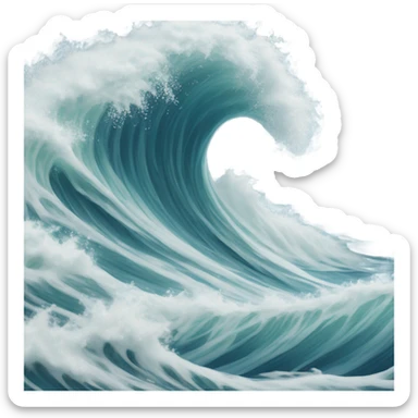 sea wawe sticker