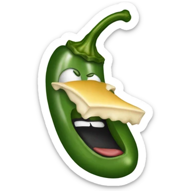 jalapeño popper sticker