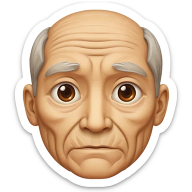 a thousand wrinkles sticker