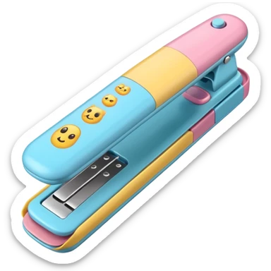 Cute Hair straightner different design sticker