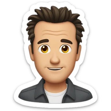 Chandler bing  sticker