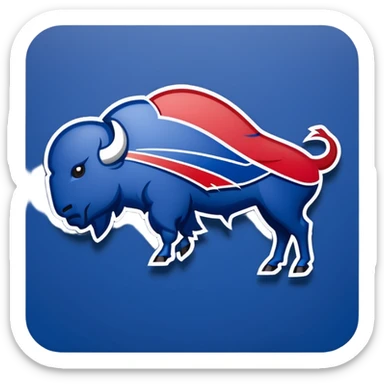 Cool Buffalo Bills Logo sticker