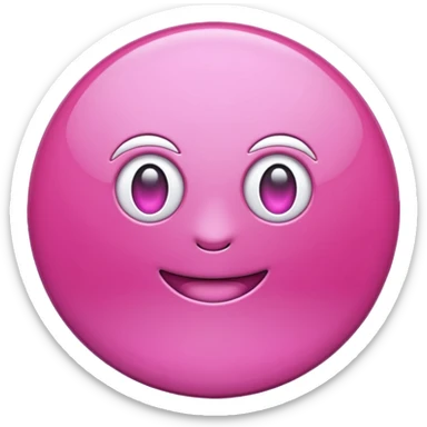 pink girly chrome internet sticker