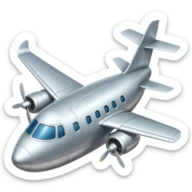 Airplane sticker