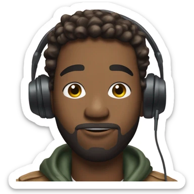 Brent faiyaz singing  sticker