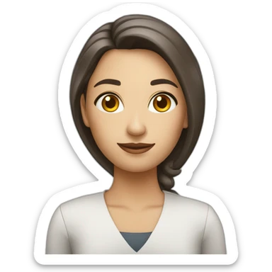 Female Mortgage Loan officer sticker