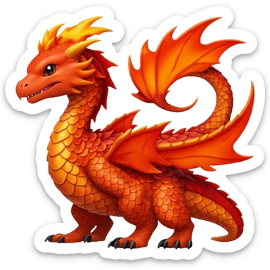 Pokemon drakaufeu sticker