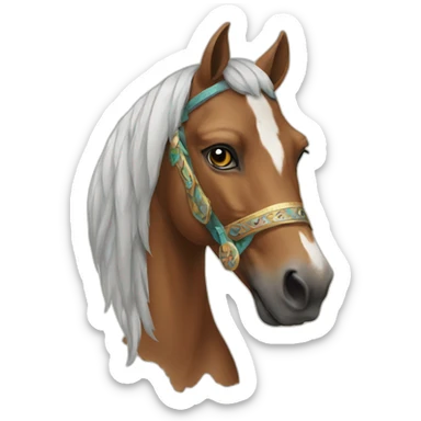 indian-horse sticker