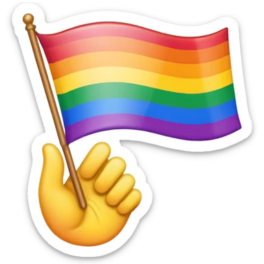 LGBTQIA+ flag  sticker