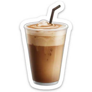 Ice coffee sticker