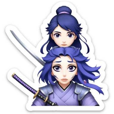 Gentle Samurai sticker