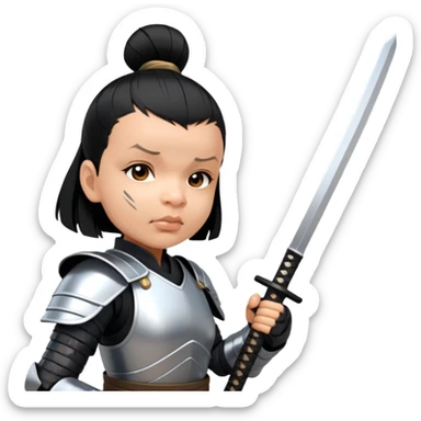 Modern Samurai sticker