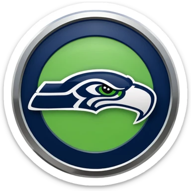 NFL Seahawks logo emoji sticker