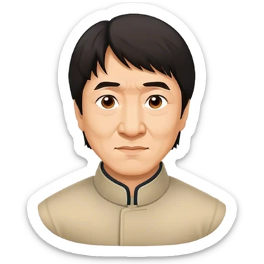 Jackie Chan sticker