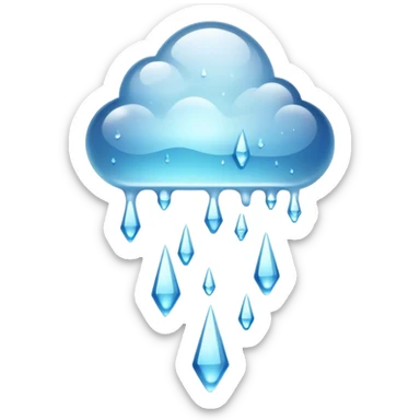 Freezing rain sticker