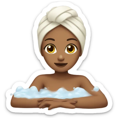 Spa day sticker