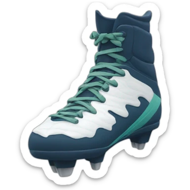 Crampon de foot sticker