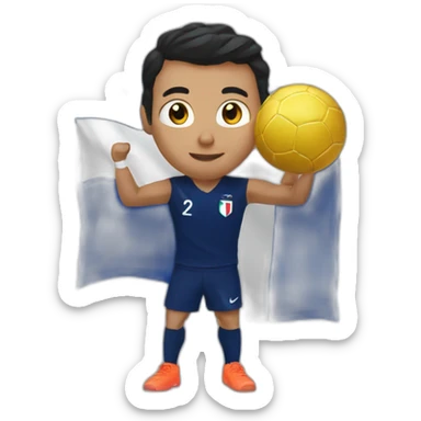 Francia subcampeón sticker