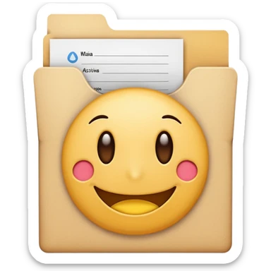 folder that says activities with forms inside NO SMILEY FACE sticker