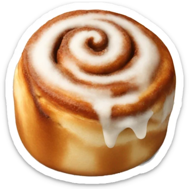 Cinnamon roll sticker