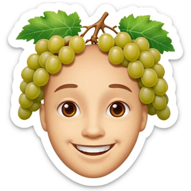 Pa Grape from VeggieTales sticker