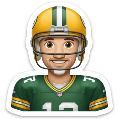 Aaron rodgers sticker