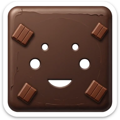emoji of a power bar (food) sticker