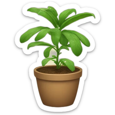 plante pirhana sticker