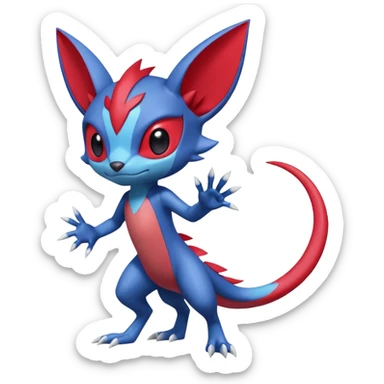 Scizor-Stitch-Sneasel-fusion (full body) sticker