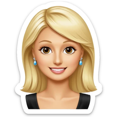 paris hilton ultra k sticker