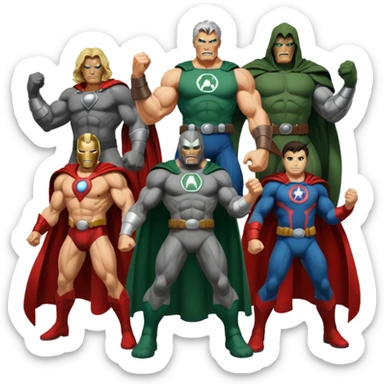 Avengers Doomsday dr doom sticker