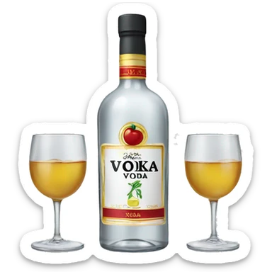 Vodka sticker