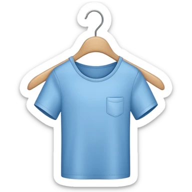 Hanger emoji full wooden and 30°angle sticker